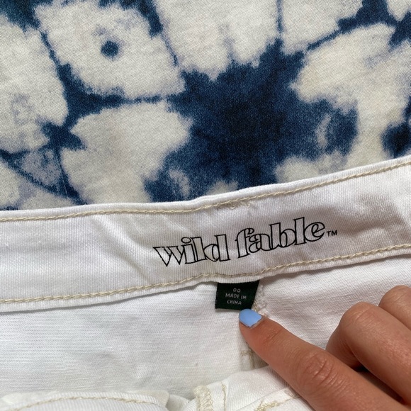 Wild Fable White jeans shorts - Picture 3 of 3